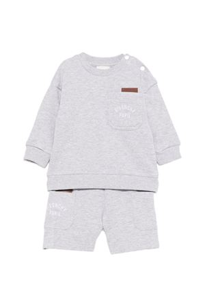 completo in cotone grigio GIVENCHY KIDS | H31187A01